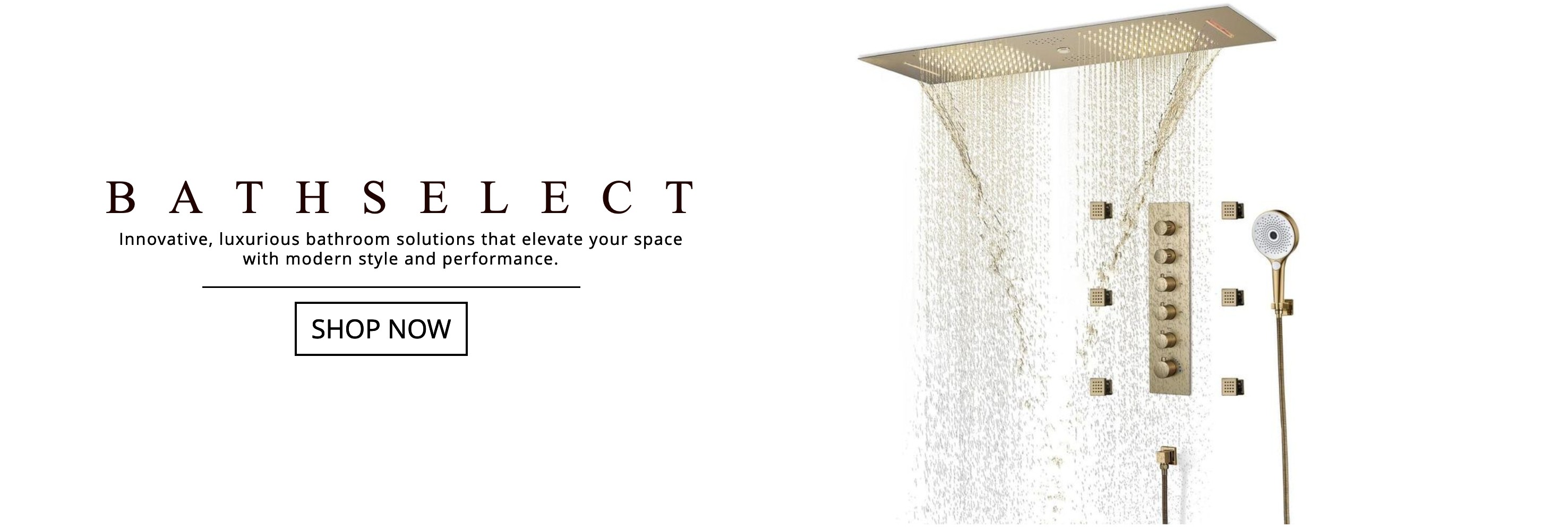 Spa Quality Rainfall Showers Ultimate Relaxation